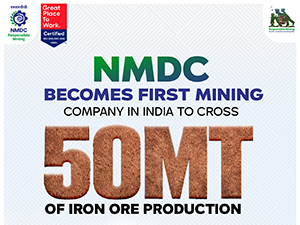 nmdc-scripts-history-as-india-s-first-mining-company-to-reach-50-mt-of-iron-ore-production